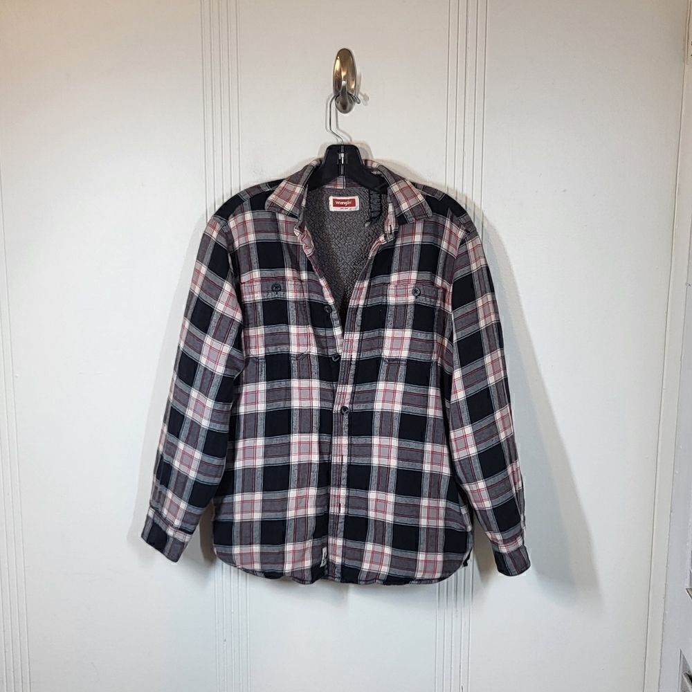 Wrangler Men's Plaid Shacket